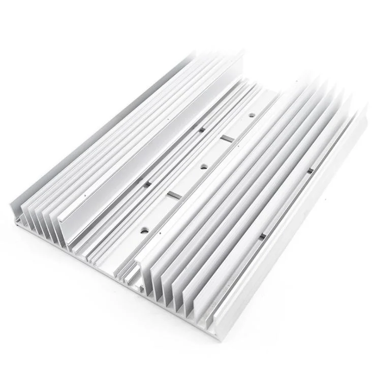 High Precision Extruded Die Casting Aluminium Heatsink with CNC Machining for LED