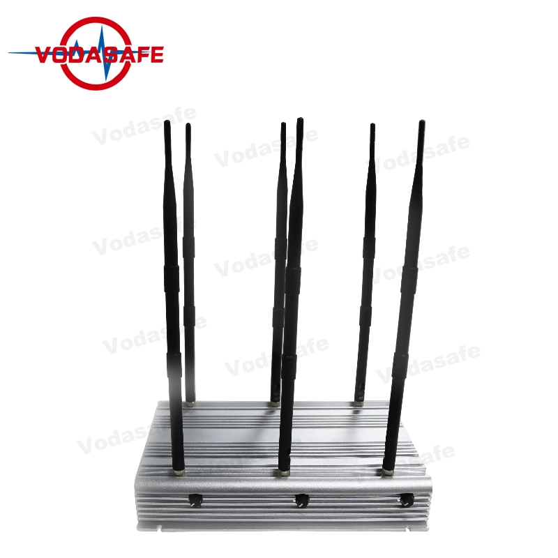 Gpsl1 L2 L3 L4 L5 Anti Drone Protection 6 Antennas Good Cooling System Military Signal Jammer