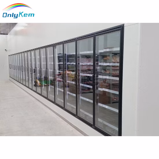 Cabina frigo/congelatore con porta in vetro espositiva per Beer Cave