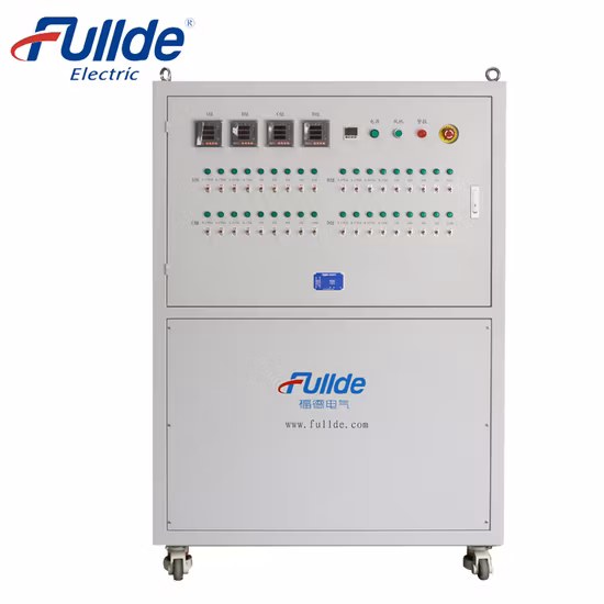 Test su generatore/UPS/inverter/pila di ricarica Resistivo AC/DC Reattivo Tipo Rlc Lavoro continuo Controllo manuale Raffreddamento ad aria forzata Ruote Banco di carico portatile
